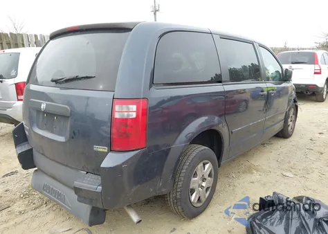 2008 Dodge Grand Caravan Se из США, поврежденный, VIN 1D8HN44HX8B176857